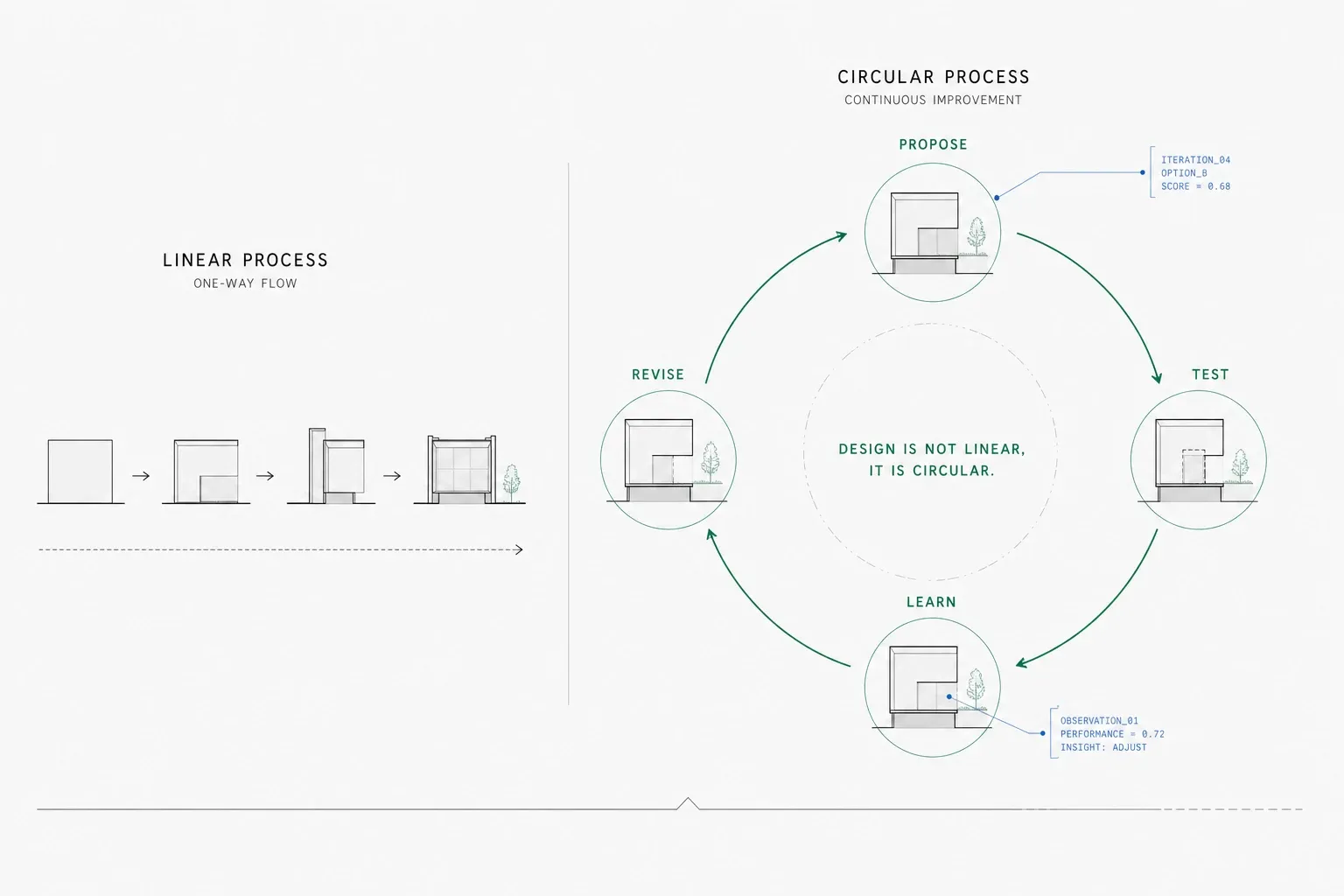 Performance analysis feedback in the design workflow